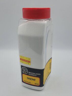 Woodland Scenics SN140 Soft Flake Snow For Railroads or Dioramas